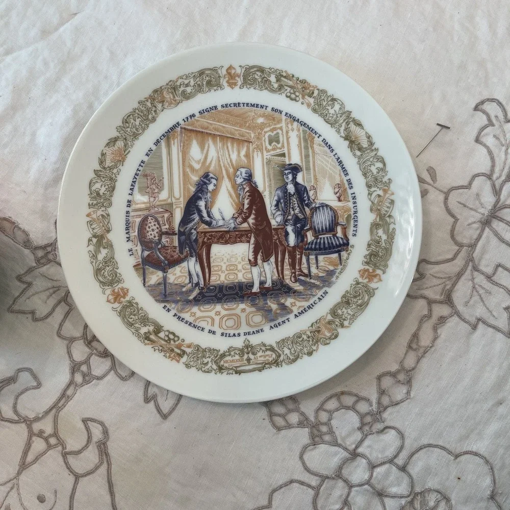 D'Arceau Limoges - Lafayette Legacy Collection - 1974 The Meeting at City Tavern